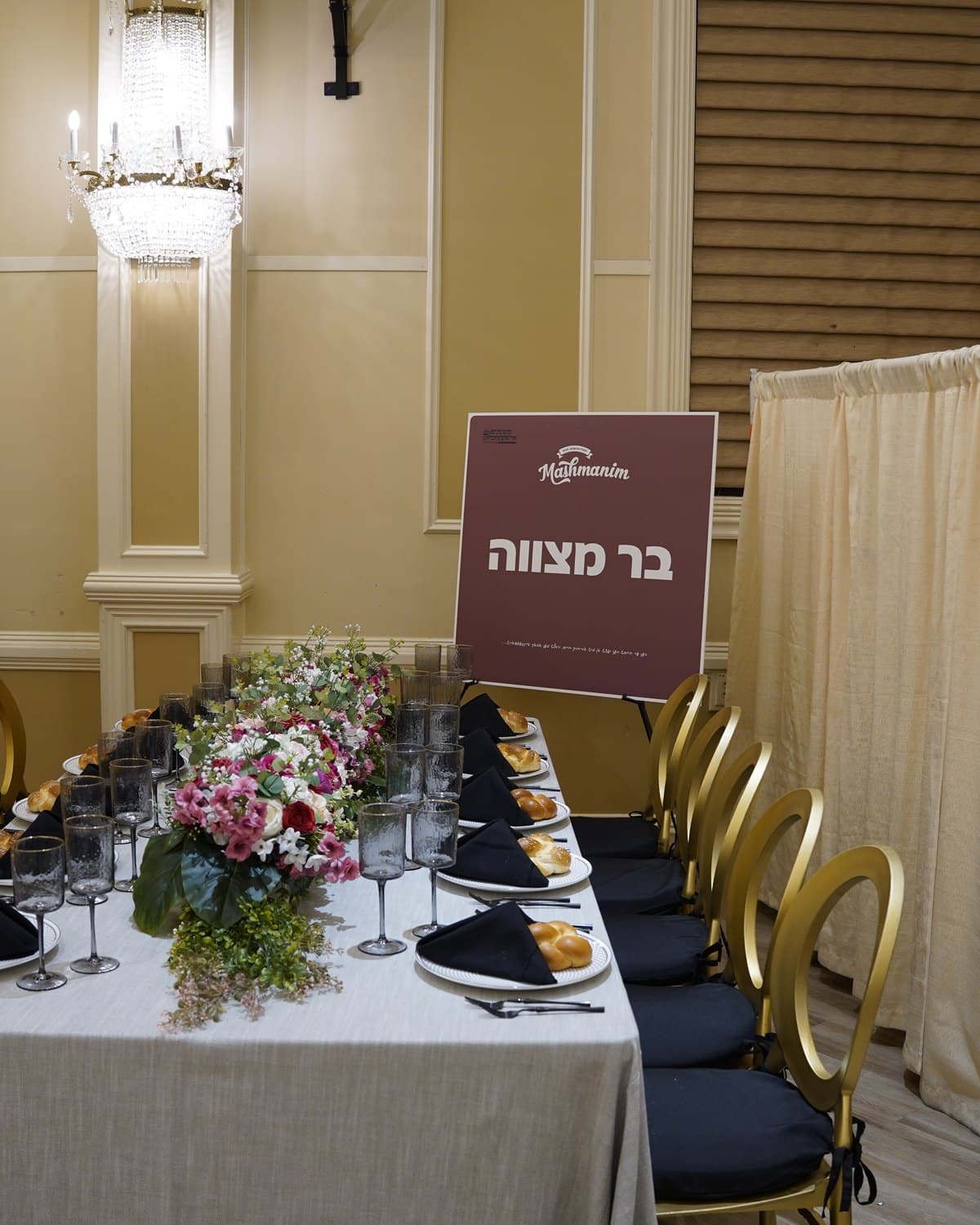 Bar Mitzvah catering by Mashmanim