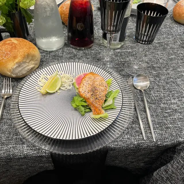 A bar mitzvah seudah catered by Mashmanim